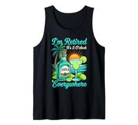 It's 5 O'Clock Everywhere I'm Retired Summer Retirement Tank Top