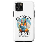 It's 5 O'Clock Somewhere Drinking Parrot Coffee O Clock Time Case for iPhone 11 Pro