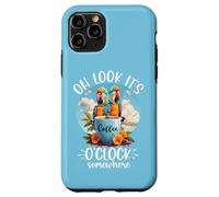 It's 5 OClock Somewhere Drinking Parrot Coffee O Clock Time Case for iPhone 11 Pro