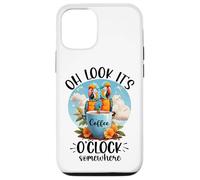 It's 5 O'Clock Somewhere Drinking Parrot Coffee O Clock Time Case for iPhone 12/12 Pro
