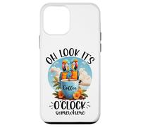 It's 5 O'Clock Somewhere Drinking Parrot Coffee O Clock Time Case for iPhone 12 mini