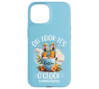 It's 5 OClock Somewhere Drinking Parrot Coffee O Clock Time Case for iPhone 15