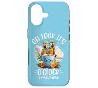 It's 5 OClock Somewhere Drinking Parrot Coffee O Clock Time Case for iPhone 17