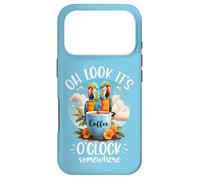It's 5 OClock Somewhere Drinking Parrot Coffee O Clock Time Case for iPhone 17 Pro