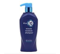 It's a 10 Haircare - Miracle Moisture Shampoo for Everyday Use, Hydrating, Colour Safe, Natural Ingredients, No Added Sulfates, Vegan, 295ml