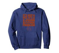 It's A 2 Pound Attitude Problem Silkie Mom Urban Homestead Pullover Hoodie