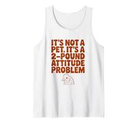 It's A 2 Pound Attitude Problem Silkie Mom Urban Homestead Tank Top