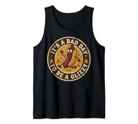 Its A Bad Day to Be A Glizzy Funny Retro Sausage Running Tank Top