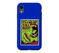 It's A Bad Day To Be A Glizzy Horror Fast Food Humor Case for iPhone XR