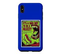 It's A Bad Day To Be A Glizzy Horror Fast Food Humor Case for iPhone XS Max