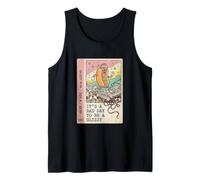 It's A Bad Day to Be A Glizzy Hotdog 90s Retro Cassette Tank Top