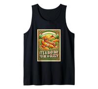 It's A Bad Day to Be A Glizzy Hotdog Summer Humor Tank Top