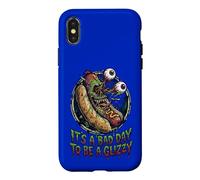 It's A Bad Day To Be A Glizzy Monster Hotdog Weirdcore Case for iPhone X/XS