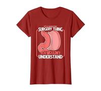 It's A Bariatric Surgery Thing Bariatric Gastric Surgeon T-Shirt, Women, Cranberry Red, Large
