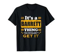 It's A Barrett Thing You Wouldn't Get It Nice Family Name T-Shirt