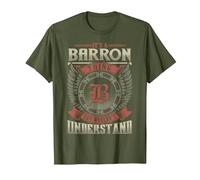 It's A Barron Thing You Wouldn't Understand Family Name T-Shirt, Men, Olive Green, 3X-Large