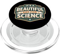 It's A Beatuful Day For Science Mens Teacher Lover Scientist PopSockets PopGrip for MagSafe