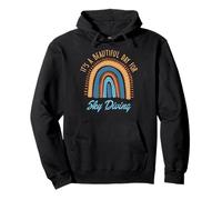 Its A Beautiful Day For Sky Diving Retro Hobbies And Crafts Pullover Hoodie