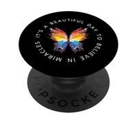 It's A Beautiful Day to Believe in Miracles IVF PopSockets Adhesive PopGrip