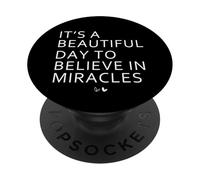 It's A Beautiful Day to Believe in Miracles IVF PopSockets Adhesive PopGrip