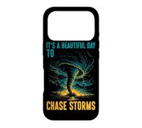 It's A Beautiful Day To Chase Storms Tornado Chaser Case for iPhone 17 Pro