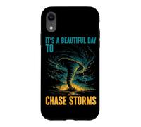 It's A Beautiful Day To Chase Storms Tornado Chaser Case for iPhone XR