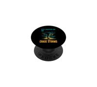 It's A Beautiful Day To Chase Storms Tornado Chaser PopSockets Adhesive PopGrip