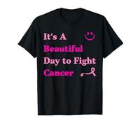 It's A Beautiful Day to Fight Breast Cancer Awareness Womens T-Shirt