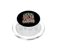 Its A Beautiful Day To Fight Cancer Awareness PopSockets PopGrip for MagSafe