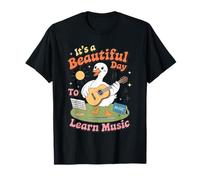 It's A Beautiful Day to Learn Music Goose T-Shirt