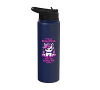 Its A Beautiful Day to Leave Me Alone Anti Valentines Day Stainless Steel Insulated Water Bottle