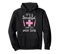 It's a beautiful Day to save Lives Pullover Hoodie