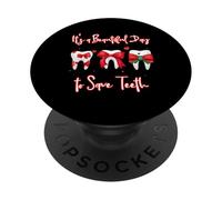 It's a Beautiful Day to Save Teeth Cute Dental Technician PopSockets Adhesive PopGrip