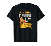 It's A Beautiful Day to Skate Inspirational Roller Skating T-Shirt