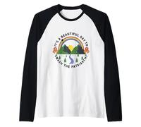 It's A Beautiful Day To Smash The Patriarch Vintage Raglan Baseball Tee