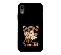 Its A Bootiful Day To Make Art Funny Ghost Artist Halloween Case for iPhone XR