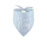 It's a Boy 2025 Dog Bandana Pregnancy Announcement Gender Reveal Baby Announcements Ideas Photo Prop Pet Scarf Pet Accessories for Dog Lover