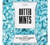 It's a Boy Buttermints - 13 oz. Bag - Approximately 100 Individually Wrapped Mints - Baby Shower Party Favor Candy