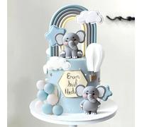 Its a Boy Cake Decorations Elephant Cake Topper Balls Decoration