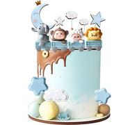 Its a Boy Cake Decorations Elephant Cake Topper Balls Decoration for Baby Boy Birthday Party Gender Reveal Baby Shower Party Supplies