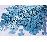 It's A Boy' Mettalic Light Blue Confetti (1 Pack) - Eye-Catching Design, Perfect Decorations for Baby Shower Celebrations, Gender Reveal Parties, & More