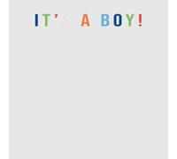 It's A Boy Women's T-Shirt - Grey - L - Grey