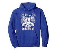 It's A CHERRY Thing You Wouldn't Understand CHERRY Family Pullover Hoodie, Adult Unisex, Royal Blue, Small