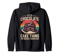It's a Chocolate Cake Thing You Wouldn't Understand Retro Zip Hoodie