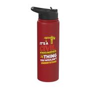 It's a Civil Engineer Thing You Wouldn't undertstand Stainless Steel Insulated Water Bottle