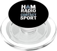 Its A Contact Sport Funny Ham Radio Saying PopSockets PopGrip for MagSafe