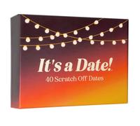 It's a Date!,40 Fun and Romantic Scratch Off Date Ideas for Him, Her, Girlfriend, Boyfriend, Wife, or Husband, Perfect for Date Night, Special Couples Gift for Valentine's Day, Birthdays, and more!