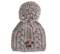 Its a Dogs Life Chinook Beanie with Pom Pom: Mid Grey Colour: Mid Grey