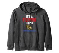 Its a Filipino Thing You Wouldn't Understand Men and Women Zip Hoodie