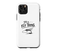 Its A Fly Thing Bench Trout Streamer Hackle Hook Fishing Case for iPhone 11 Pro